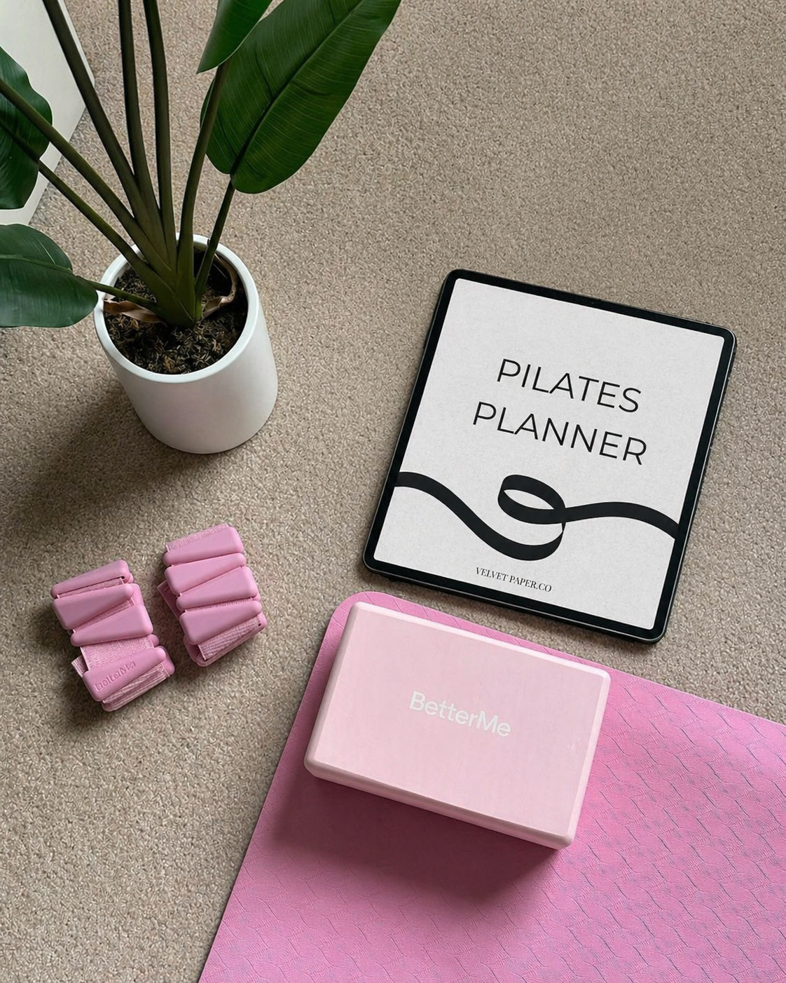 Ultimate Pilates Planner for Women, Workout & Body Progress Tracker